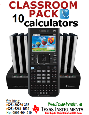 COMBO 01 BỘ 10 cái Máy tính Khoa học Vẽ đồ thị Texas Instruments TI-Nspire™ CX II Graphing Calculator /CÒN HÀNG 